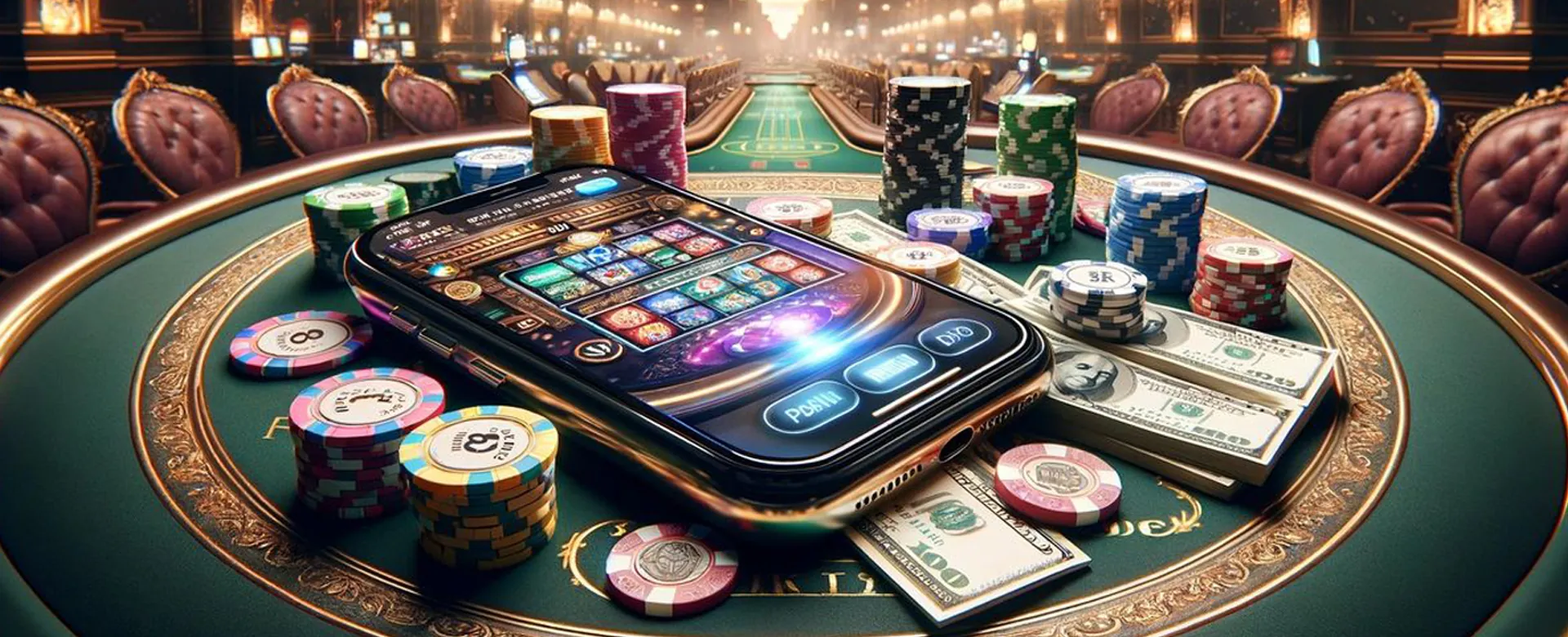 vip777 Online Poker Platform with players and chips