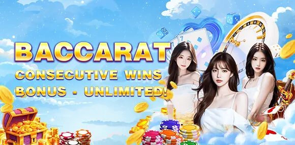 Welcome bonus banner with VIP777 logo